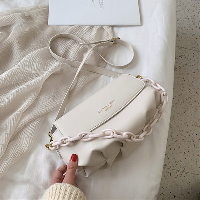 Geanta casual dama model lat cu maner lung