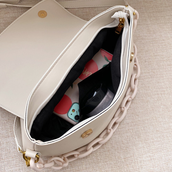 Geanta casual dama model lat cu maner lung