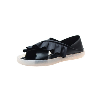 Model nou de sandale casual dama din piele ecologica