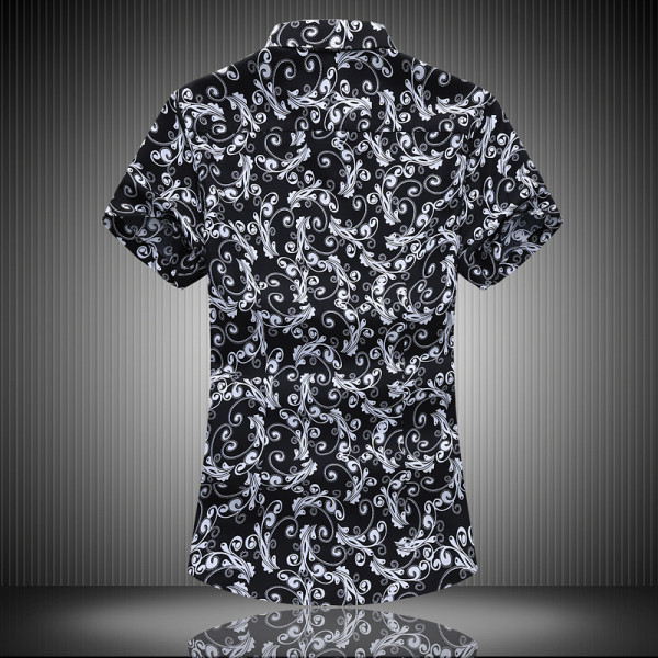 Vasaras vīriešu krekls ar īsām piedurknēm un izmēriem līdz 7XL