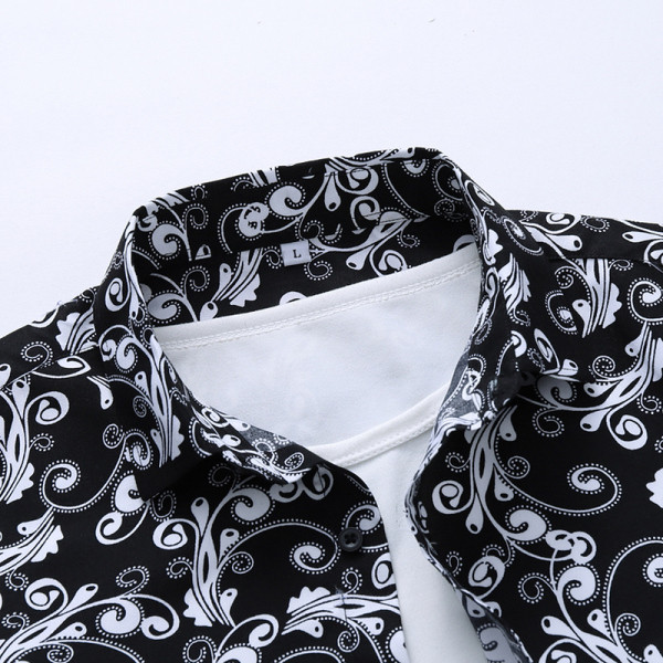 Vasaras vīriešu krekls ar īsām piedurknēm un izmēriem līdz 7XL