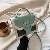 Geanta de dama eleganta cu maner scurt si lung din piele ecologica