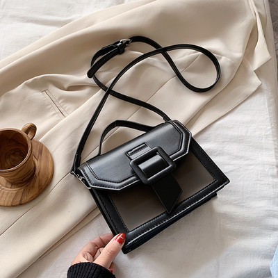 Geanta de dama eleganta cu maner scurt si lung din piele ecologica