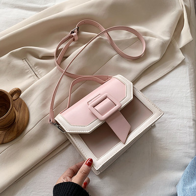 Geanta de dama eleganta cu maner scurt si lung din piele ecologica