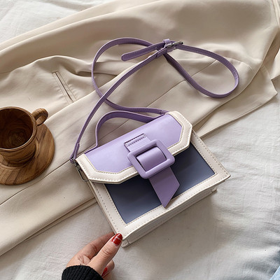 Geanta de dama eleganta cu maner scurt si lung din piele ecologica