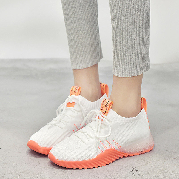 Adidasi sport si casual dama cu talpa colorata