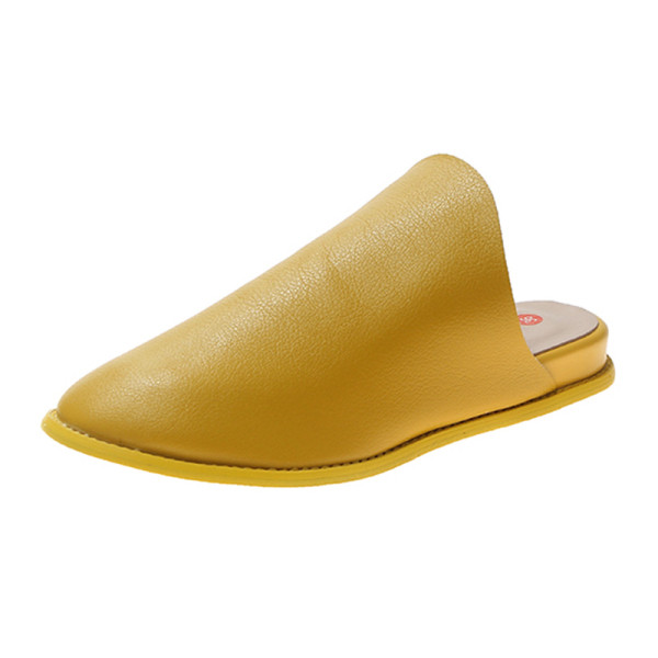 Model nou de papuci de dama cu talpa plata din piele ecologica