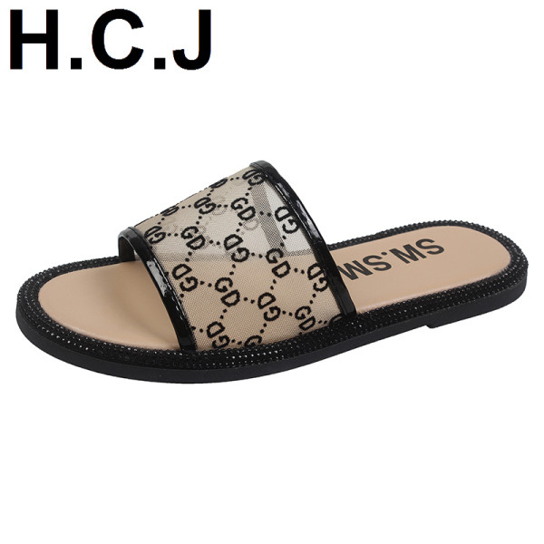 Papuci moderni de dama cu talpa plata in mai multe culori