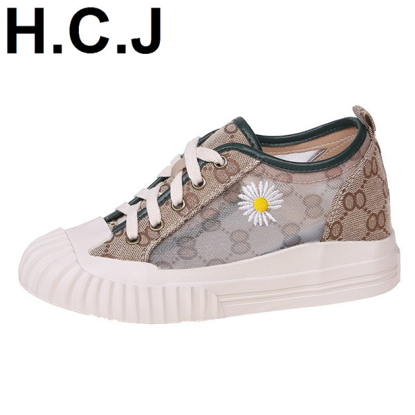 Võrgusilma ja värvilise tikandiga vabaaja naiste tossud