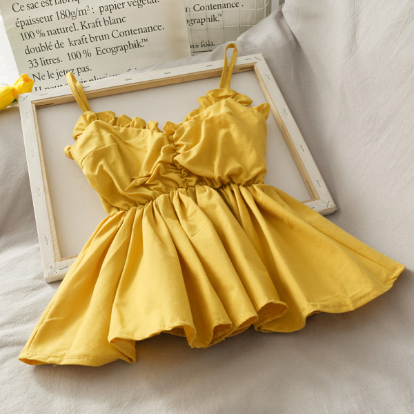 Maieu de damă decupat cu bretele subțiri