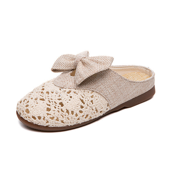 Modern, szalagos gyerekpapucs lányoknak