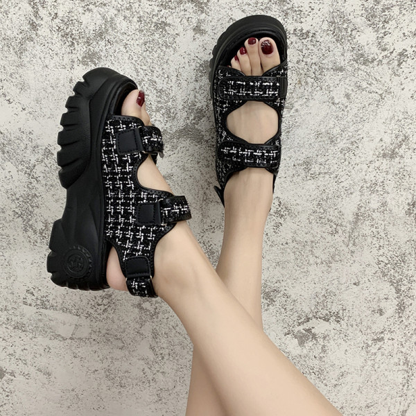 Sandale de vara dama cu velcro