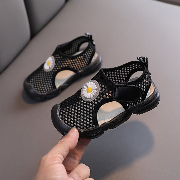 Sandale casual pentru copii cu autocolante pentru fete