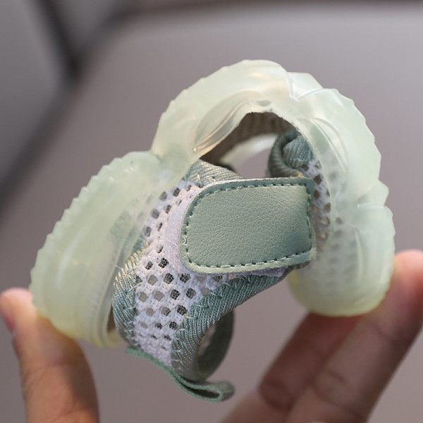 Sandale casual pentru copii cu autocolante pentru fete