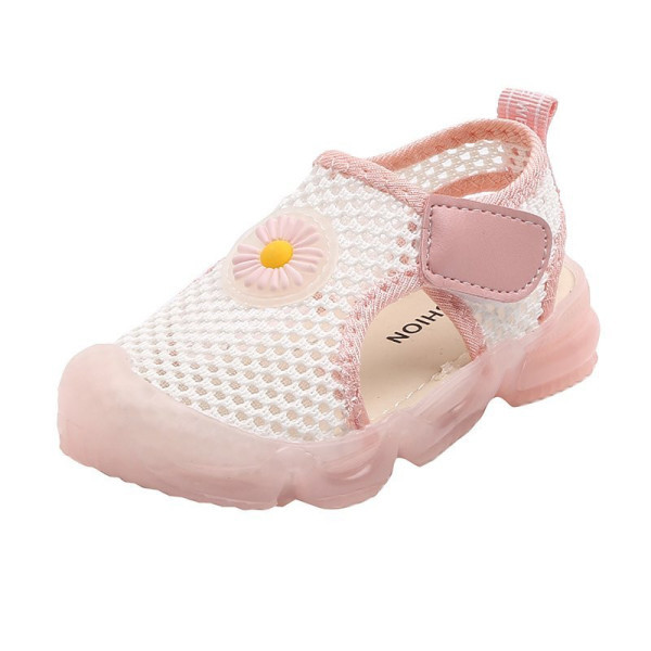 Sandale casual pentru copii cu autocolante pentru fete