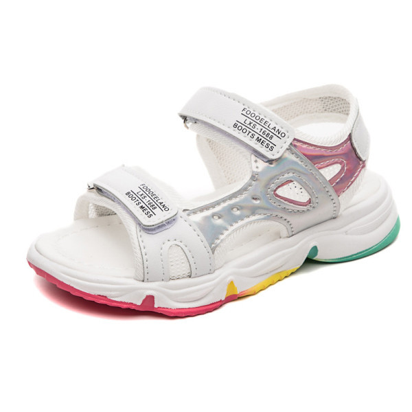 Alkalmi gyerekszandál feliratos lányoknak és fiúknak