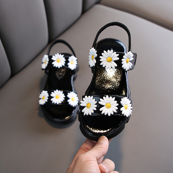 Moodsad laste lilledega sandaalid tüdrukutele