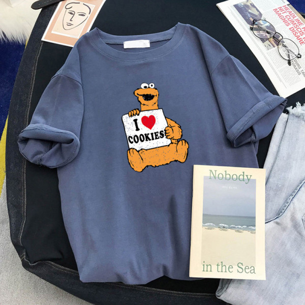 Modern női póló széles modell színes rátéttel