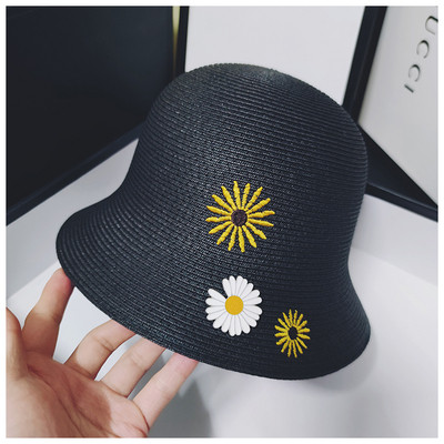 Palarie de dama model nou cu broderie florala