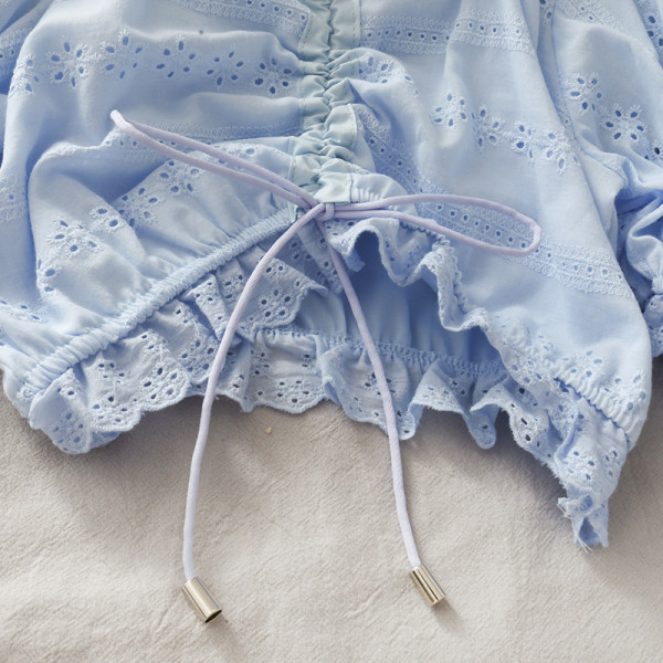 Bluza scurta de dama cu cravate