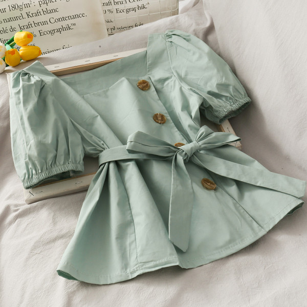 Modern női ing övvel