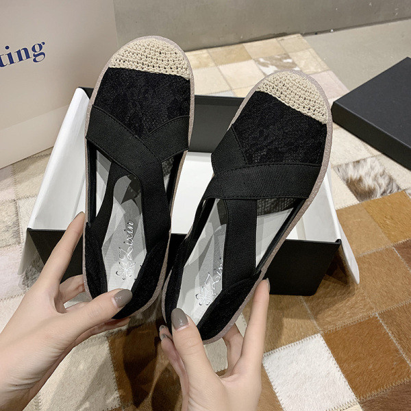 Espadrile casual dama cu talpa plata