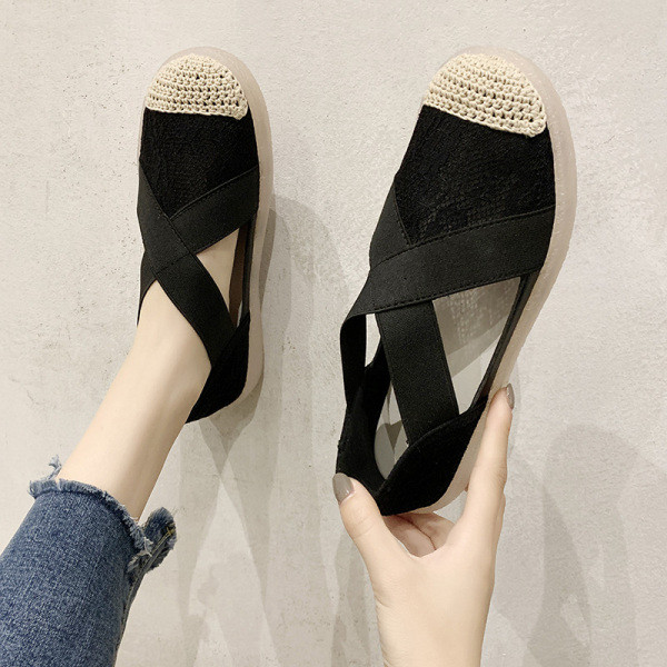 Espadrile casual dama cu talpa plata