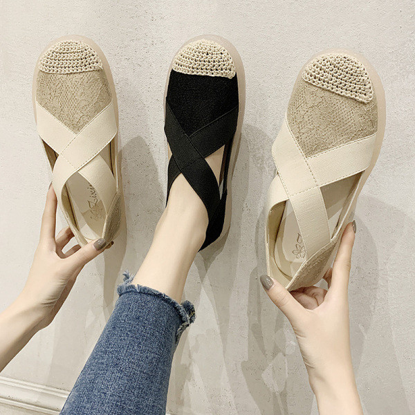 Espadrile casual dama cu talpa plata