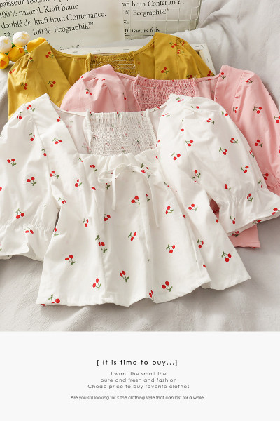 Naiste 3/4 varrukate ja lipsudega pluus