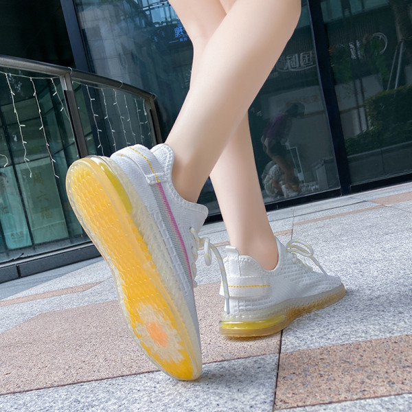 Ženske casual tenisice s gumenim i obojenim potplatom