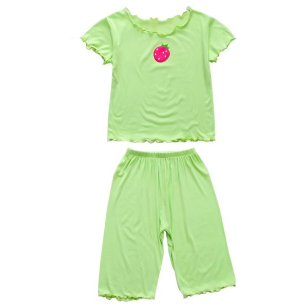 Pijamale pentru copii cu aplicație pentru fete