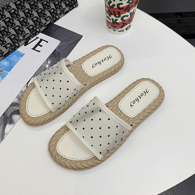 Papuci de dama cu talpa plate potriviti si pentru plaja