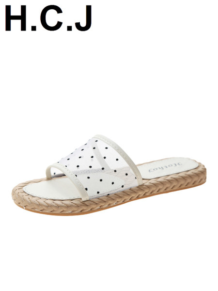 Papuci de dama cu talpa plate potriviti si pentru plaja