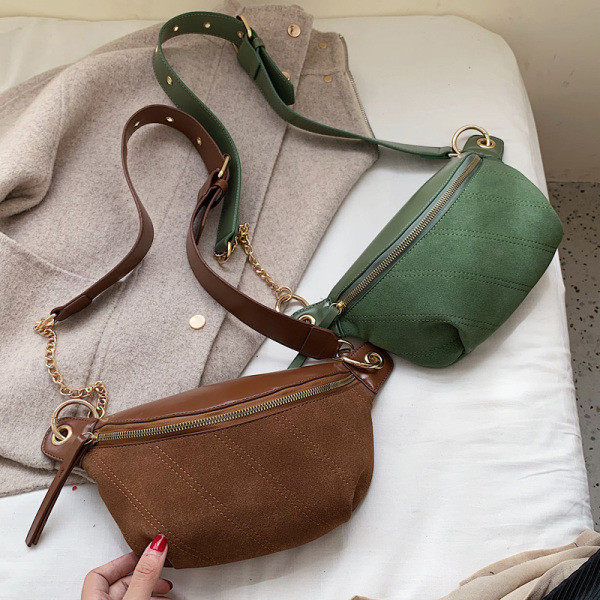 Geanta topică de damă cu fermoar și mâner lung