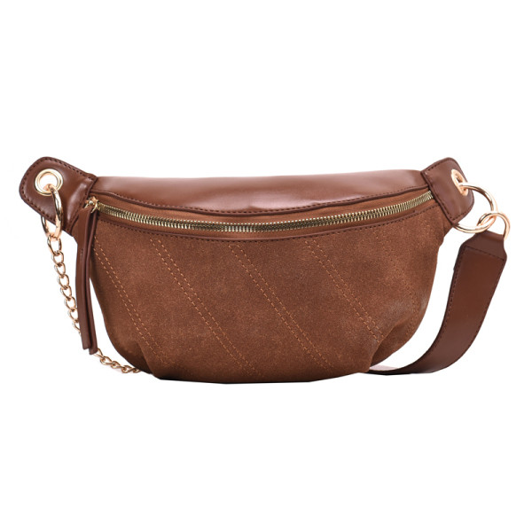 Geanta topică de damă cu fermoar și mâner lung