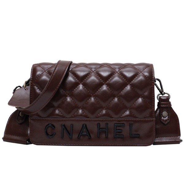 Geantă de damă la zi, cu inscripții și mâner larg