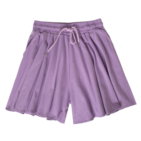 Ikdienas šorti ar saitēm un augstu vidukli