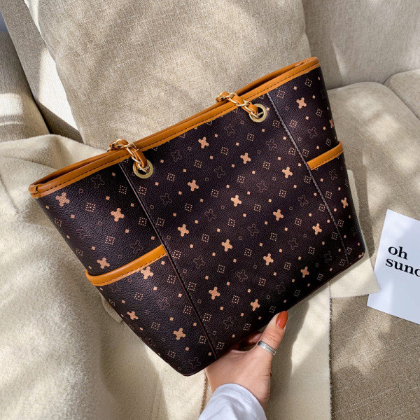 Geanta casual dama cu maner lung model lat