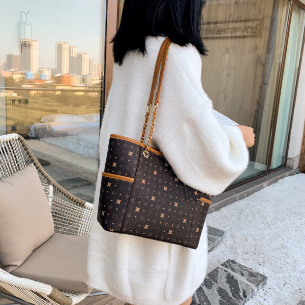 Geanta casual dama cu maner lung model lat