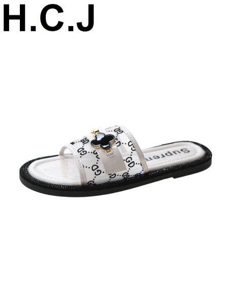 Papuci de dama cu talpa plate potriviti si pentru plaja