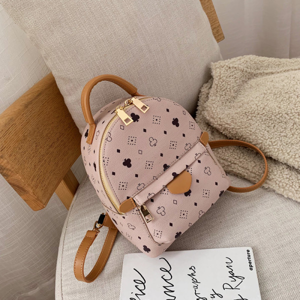 Rucsac modern de dama cu fermoar si buzunar