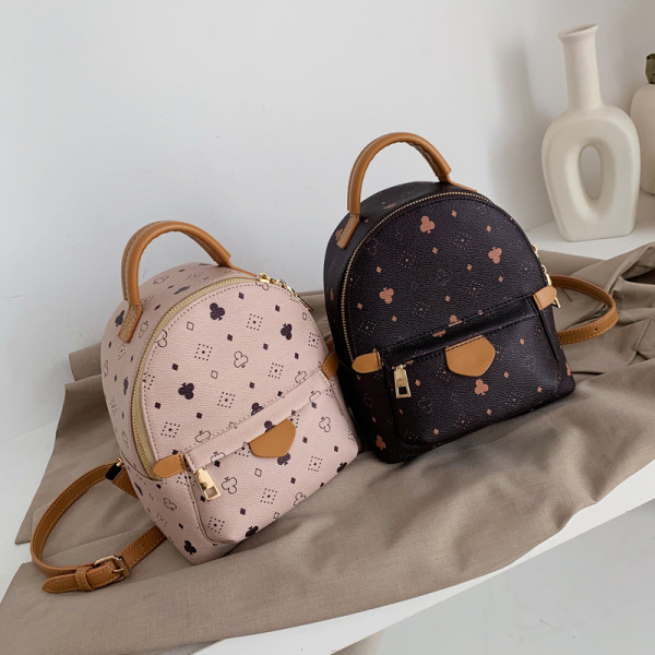 Rucsac modern de dama cu fermoar si buzunar