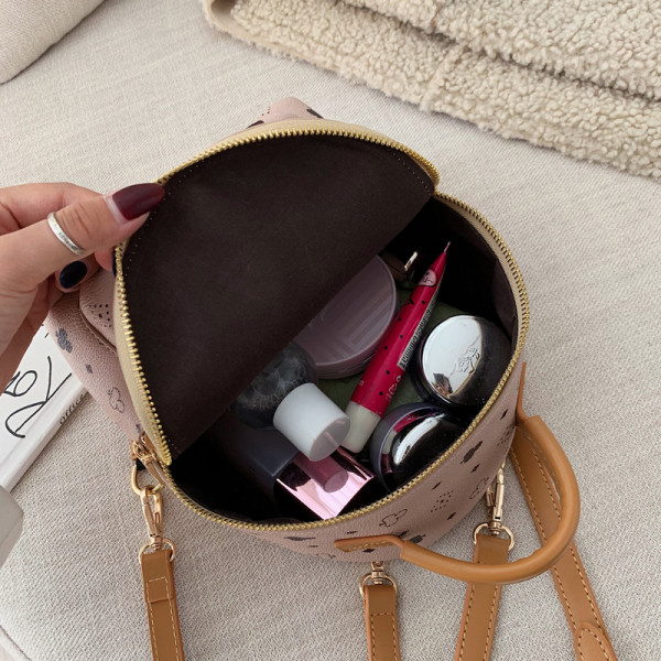 Rucsac modern de dama cu fermoar si buzunar