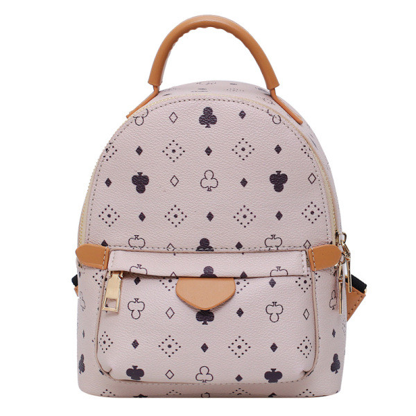 Rucsac modern de dama cu fermoar si buzunar