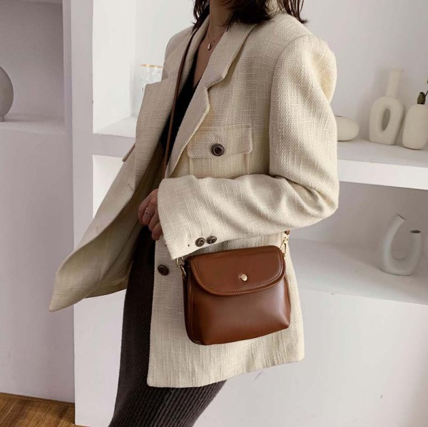 Geanta dama model simplu cu maner lung subtire