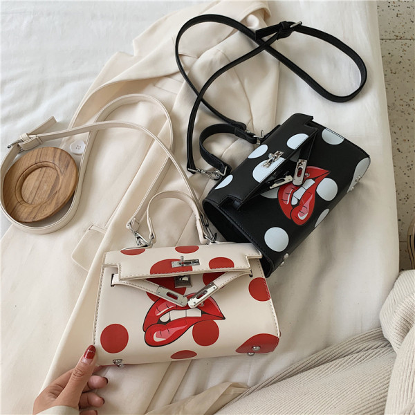 Geantă de damă modernă din piele ecologică cu mâner scurt