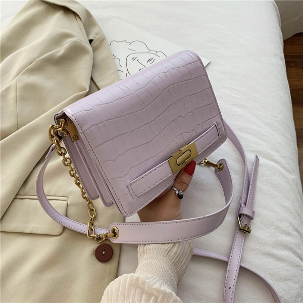 Geanta de dama eleganta din piele ecologica model uni cu maner lung