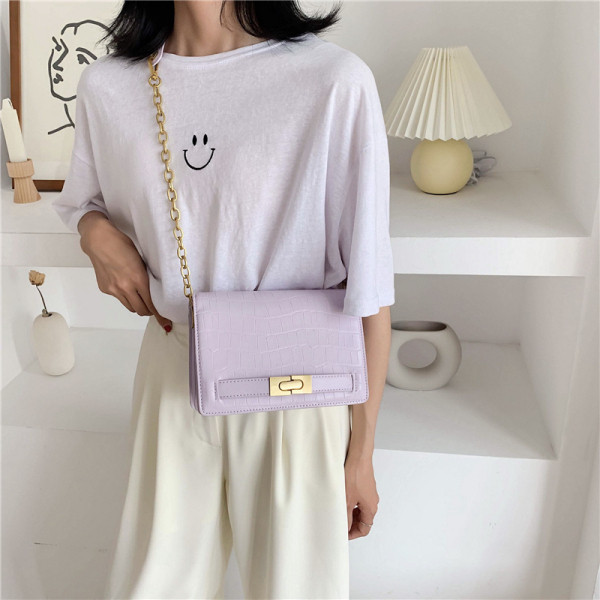 Geanta de dama eleganta din piele ecologica model uni cu maner lung