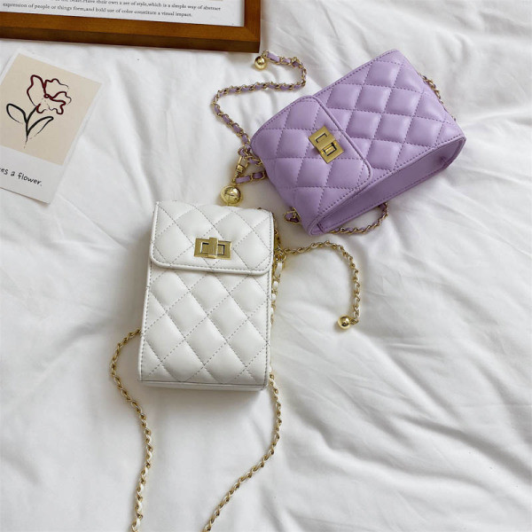 Geantă de umăr mini elegantă, cu mâner metalic