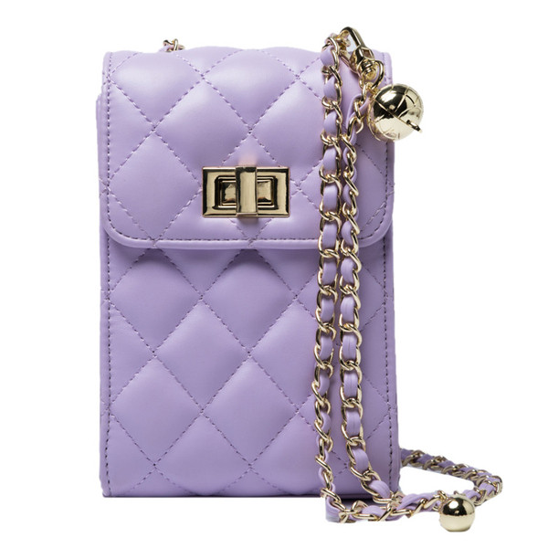 Geantă de umăr mini elegantă, cu mâner metalic